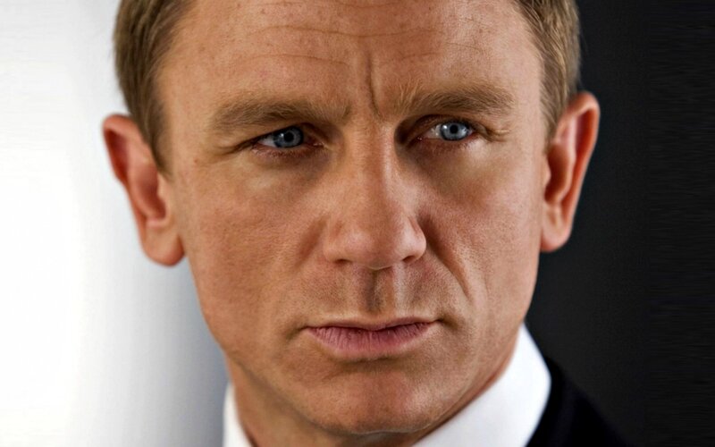 Man with Blue Eyes — White, Serious, Photograph, White Shirt, Black Jacket
