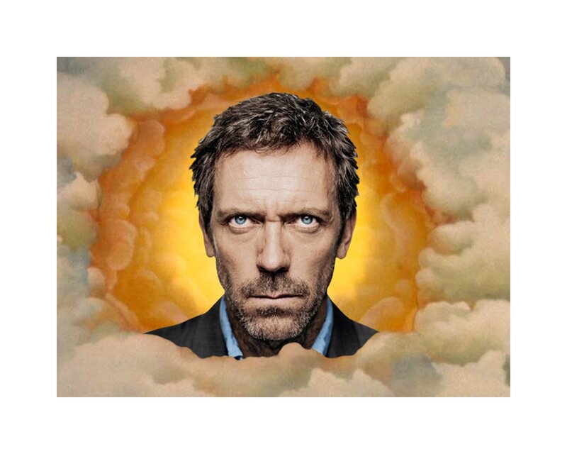 Man with Blue Eyes — Yellow, Dramatic