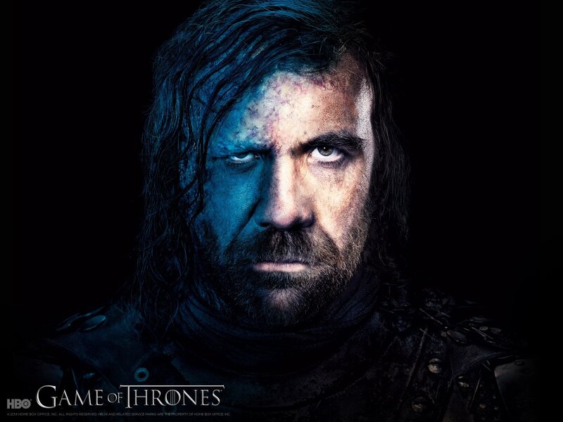 Man with Blue Face Paint — Black, Dramatic