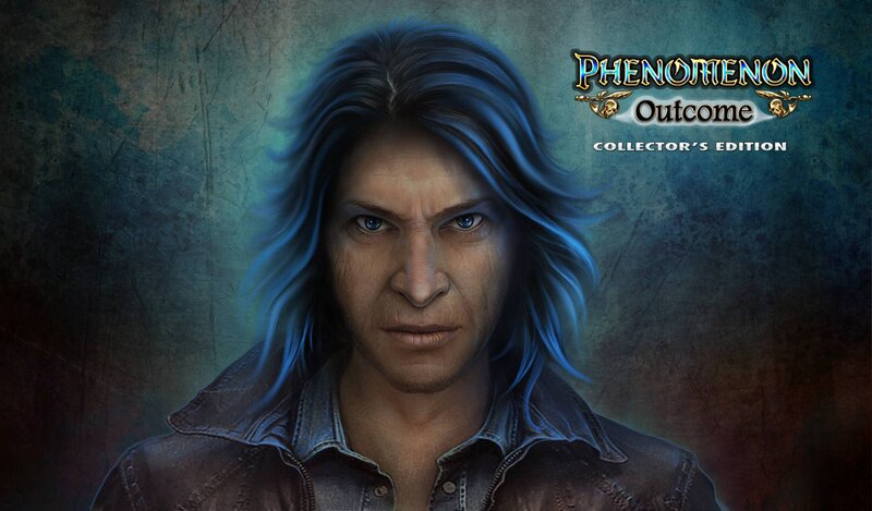 Man with Blue Hair — Dramatic, Digital Art