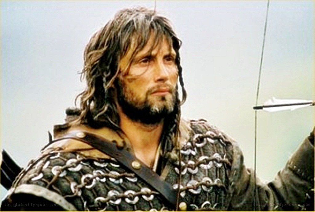 man with bow and arrow