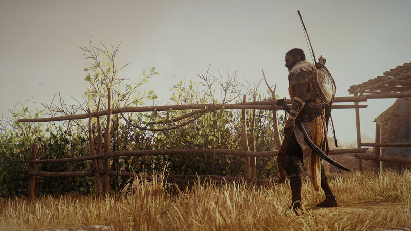 Man with Bow and Shield