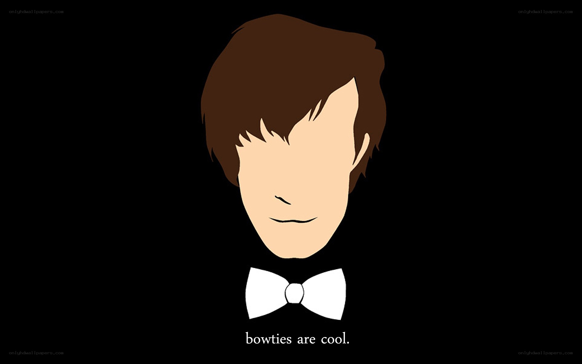 man with bowtie illustration