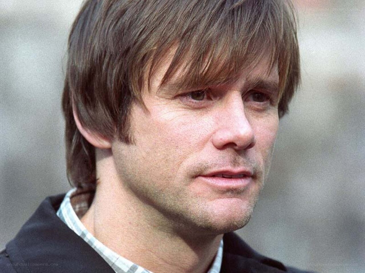 man with brown hair