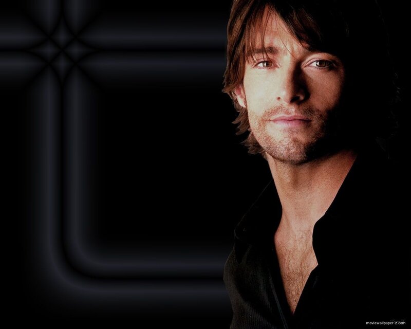 Man with Brown Hair — Black