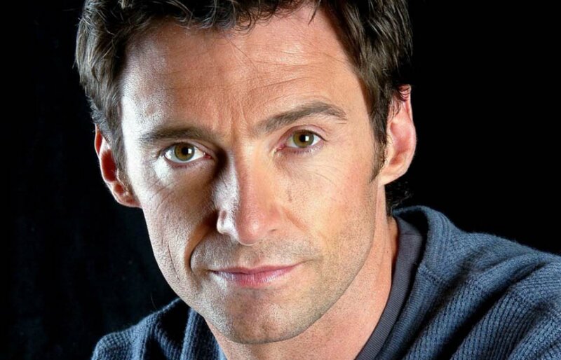Man with Brown Hair — Blue, Serious