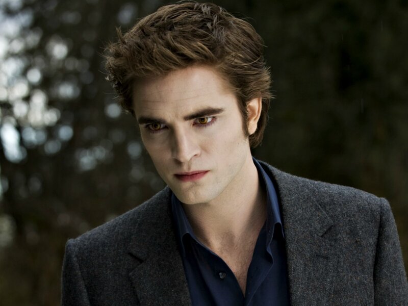 Man with Brown Hair — Gray, Serious