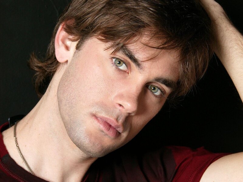 Man with Brown Hair — Intense