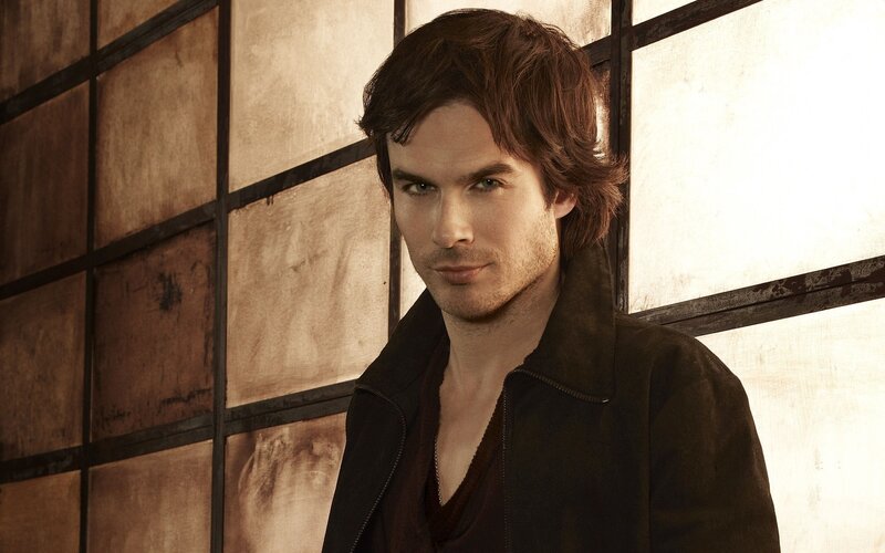 Man with Brown Hair — Serious