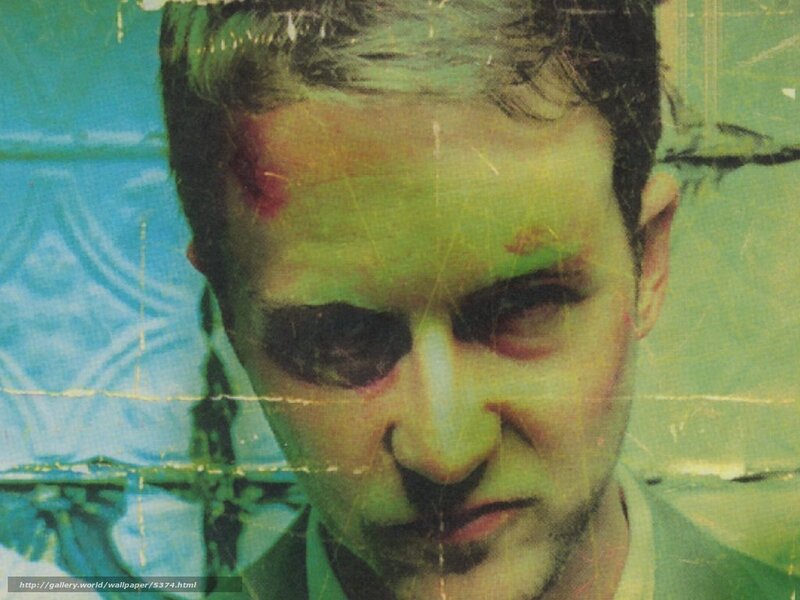 man with bruised face