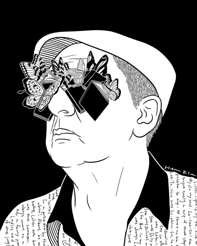 Man with Butterfly Glasses