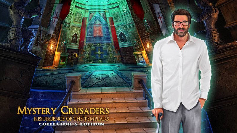Man with Cane in Game Scene