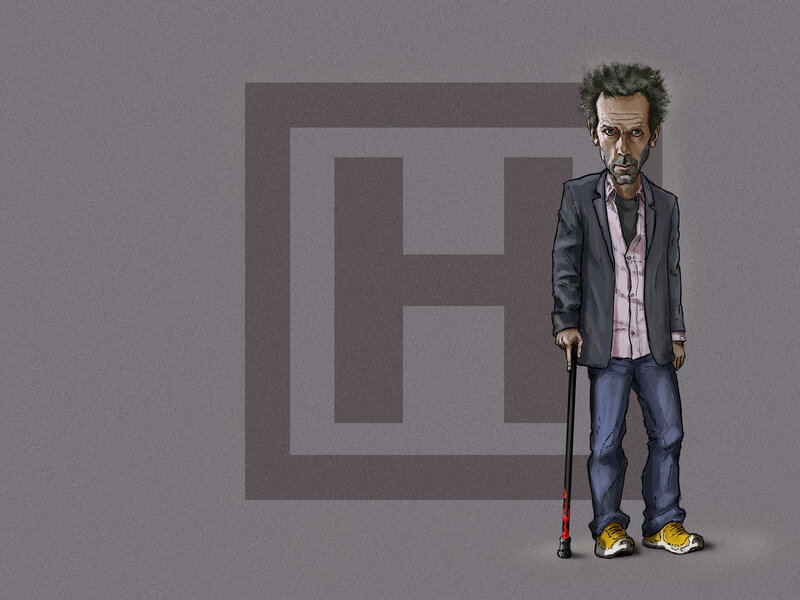 Man with Cane