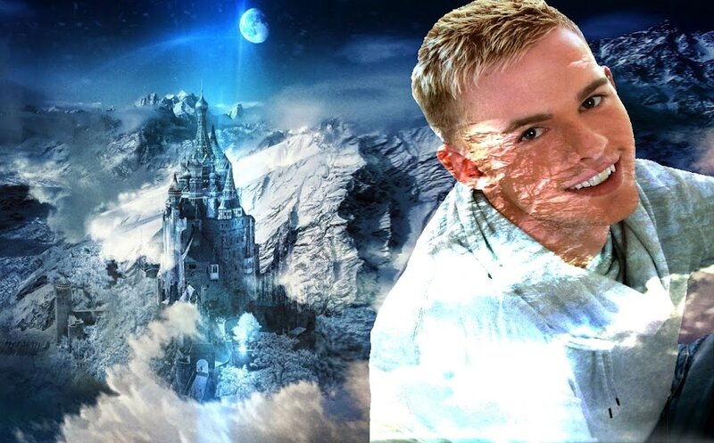 Man with Castle Background