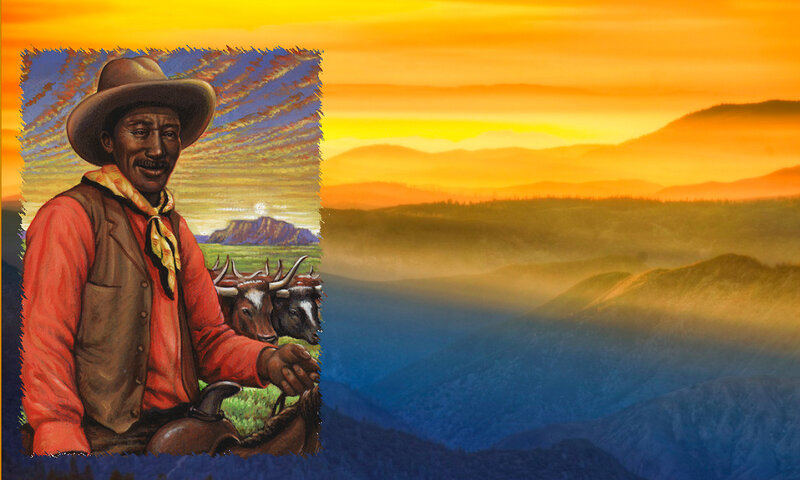 Man with Cattle