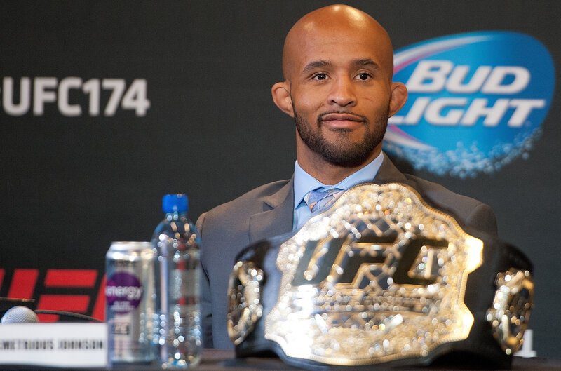 Man with Championship Belt — Black, Serious