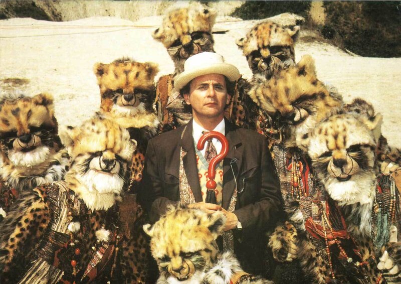 man with cheetah people