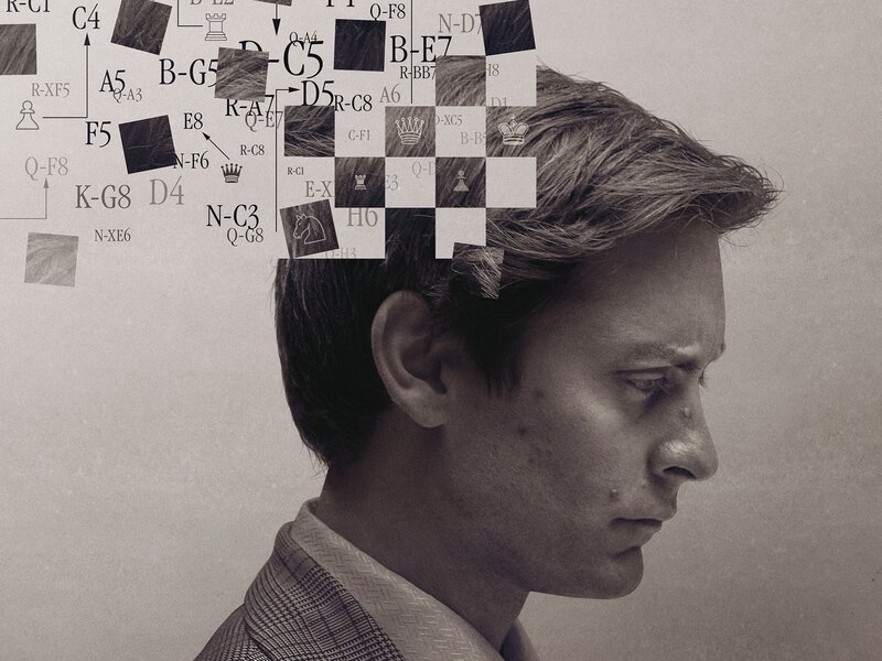 Man with Chessboard Head