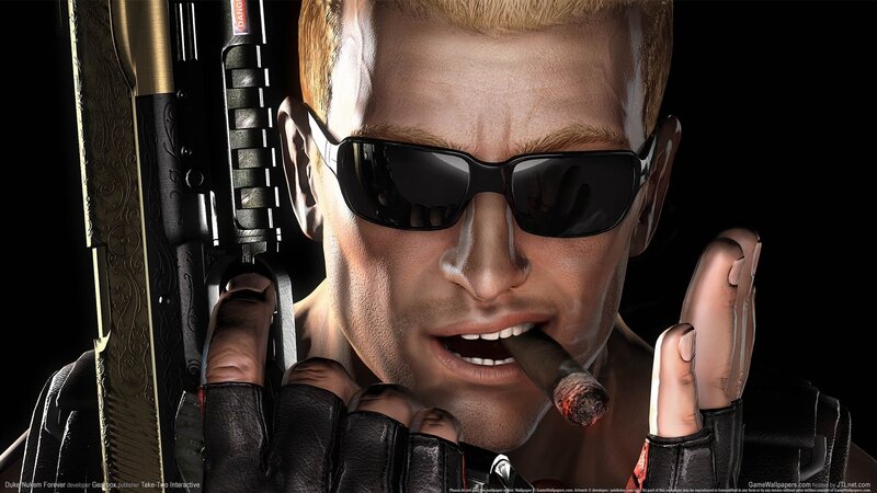 Man with Cigar and Gun — Black