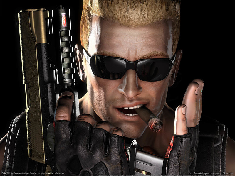 Man with Cigar and Gun