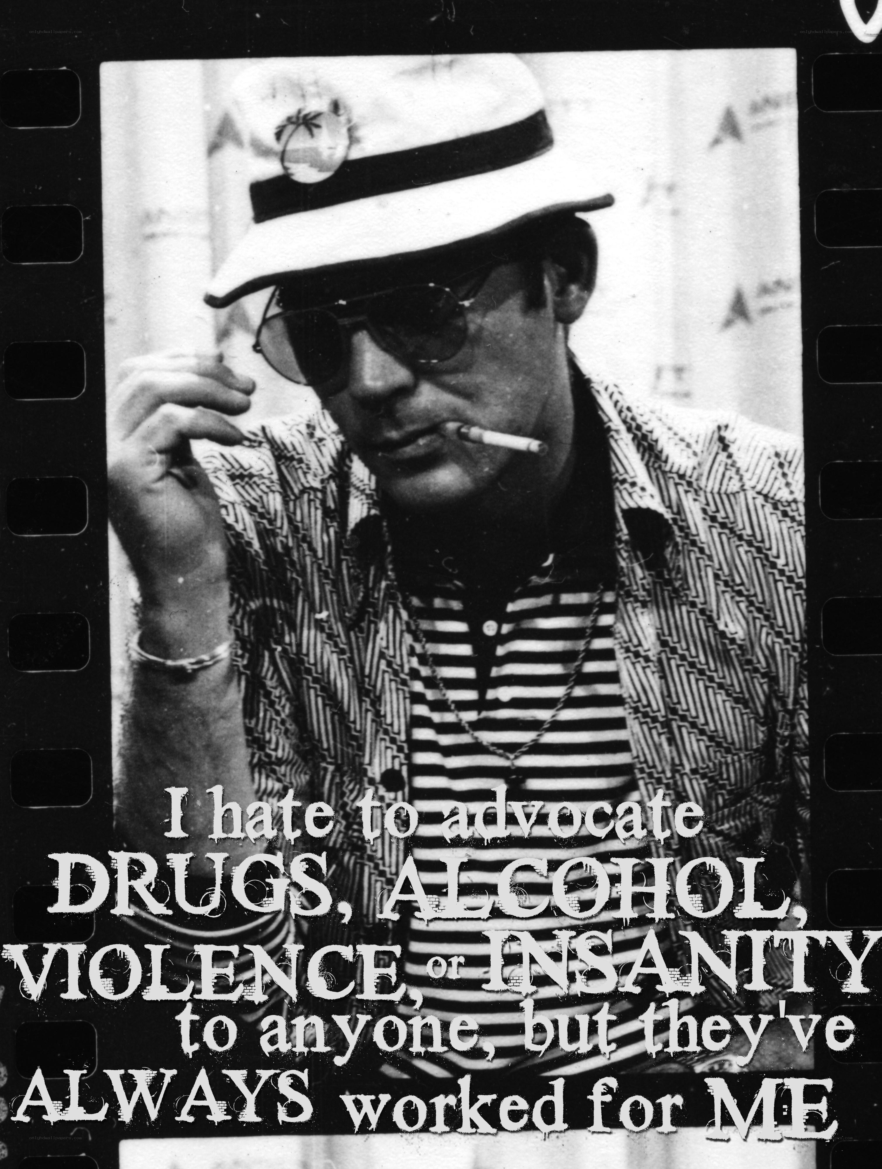 man with cigarette and hat