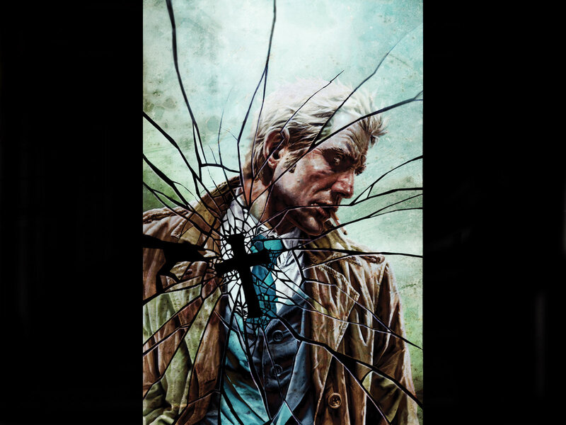 Man with Cigarette — Brown