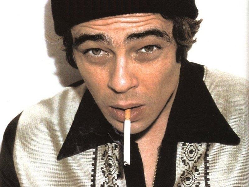 man with cigarette in mouth