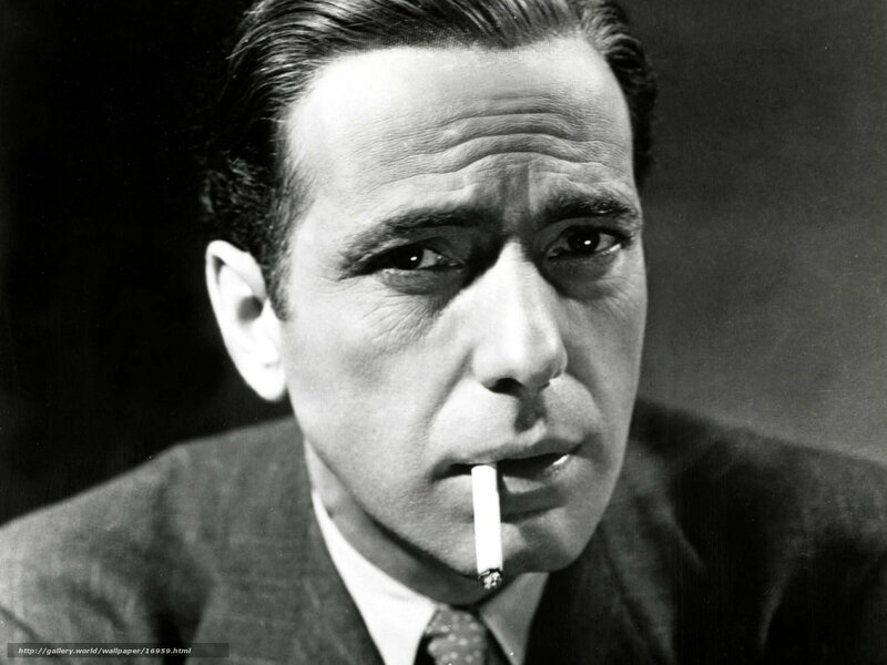 Man with cigarette in mouth