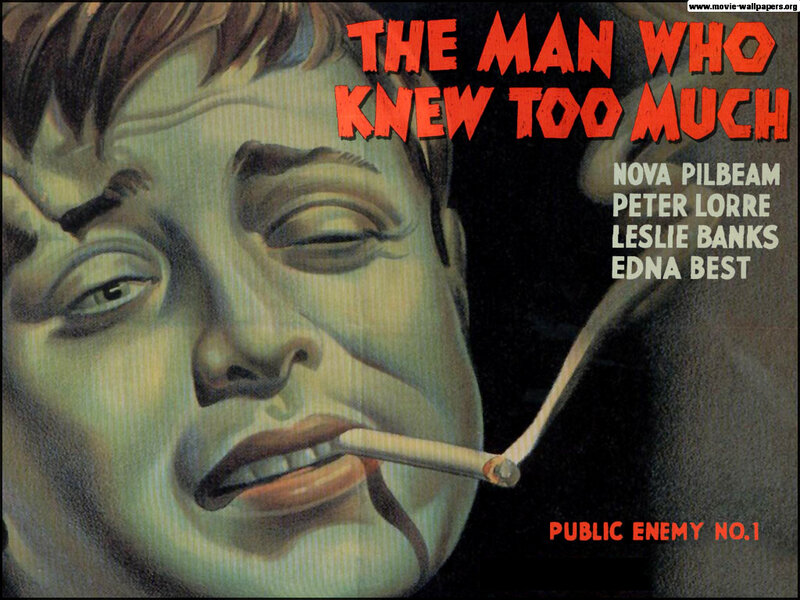 Man with Cigarette — Red