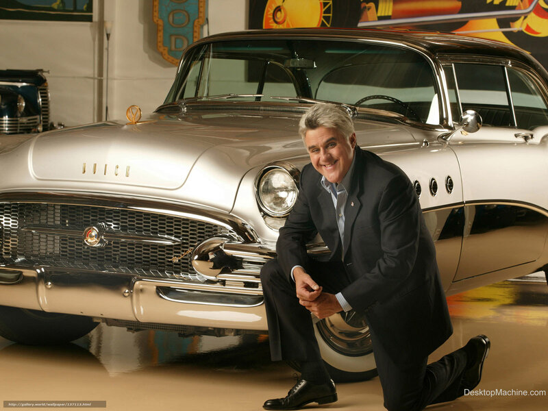 man with classic car