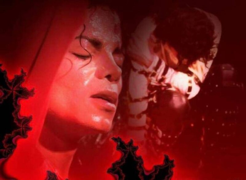 Man with Closed Eyes — Red