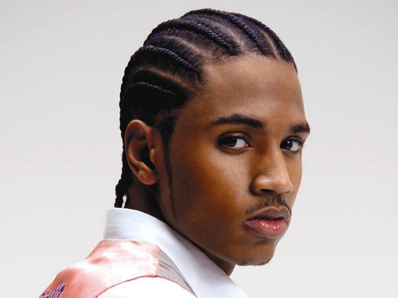 Man with Cornrow Hairstyle