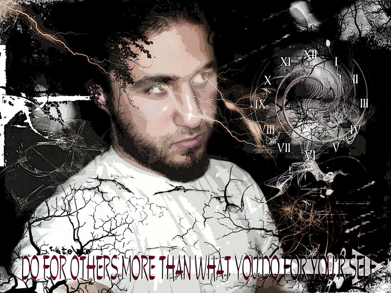Man with Cracked Skin