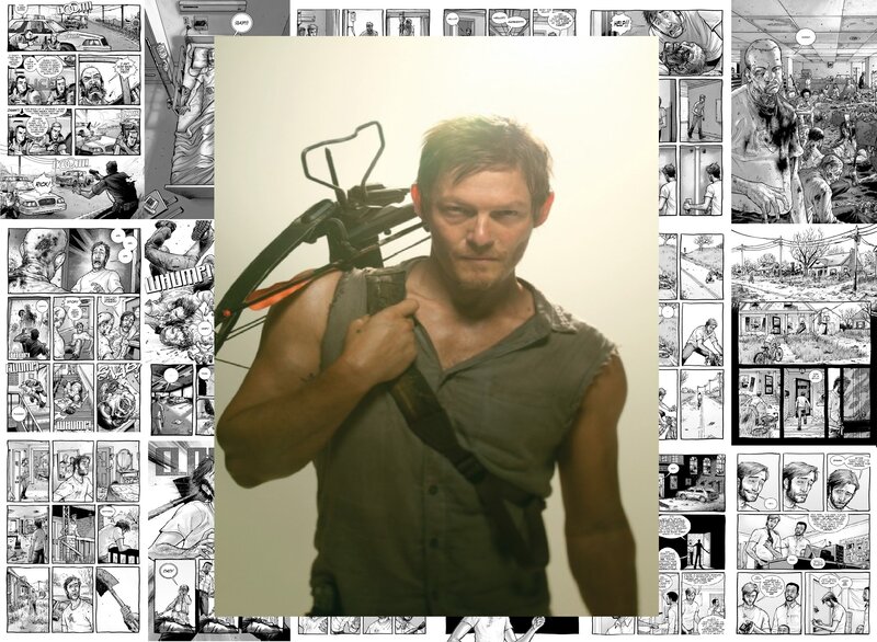 Man with Crossbow — Green, Serious