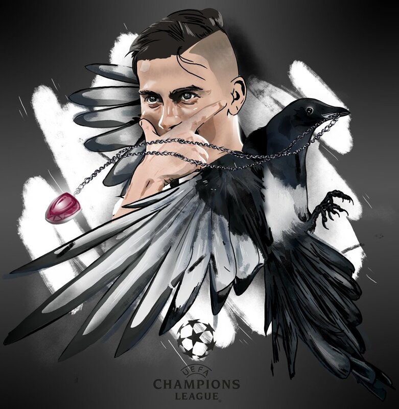 Man with Crow