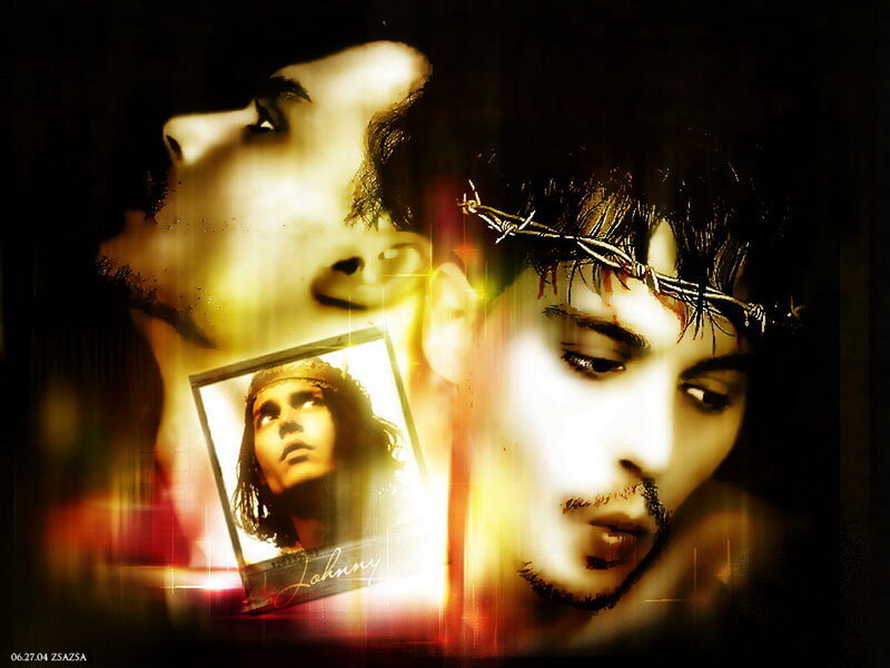 Man with Crown of Thorns — Black