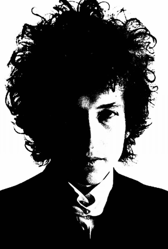 Man with Curly Hair — Black, Dramatic, Photograph, Suit