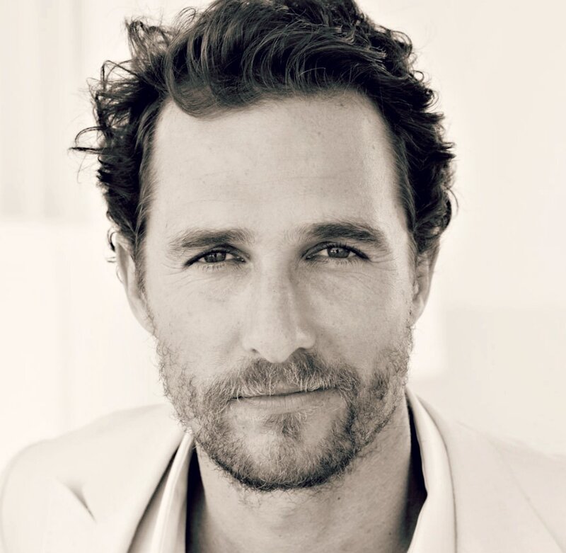 Man with Curly Hair — Black, Neutral, Photograph, Beard, Jacket