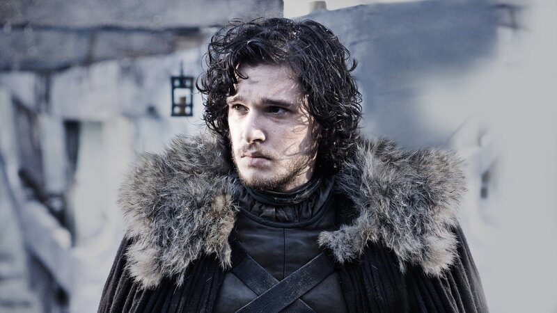 Man with Curly Hair — Gray, Dramatic, Winter