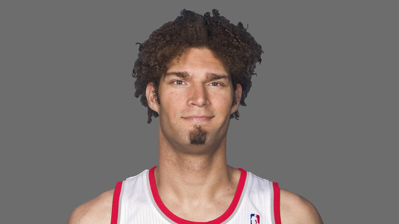 Man with Curly Hair — Gray, Neutral, Photograph