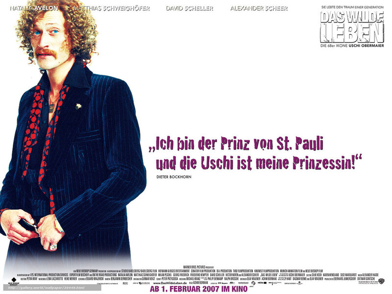 Man with Curly Hair — White, Dramatic