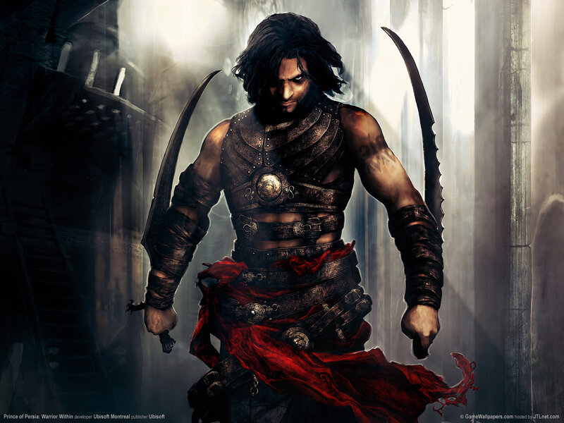 Man with Curved Blades