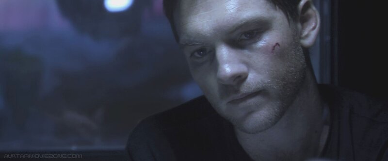 Man with Cut on Cheek