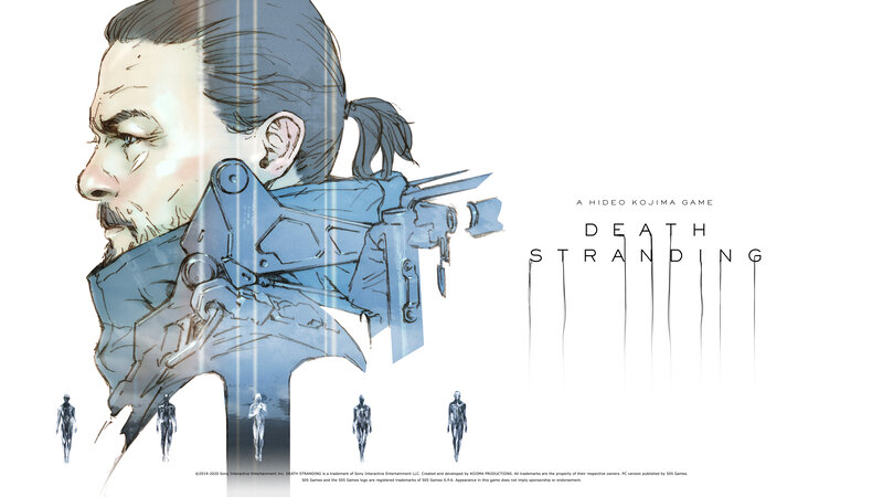 Man with Cybernetic Arm — Blue, Dramatic