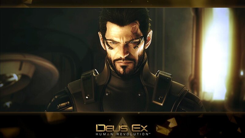 Man with Cybernetic Implants — Black, Dramatic