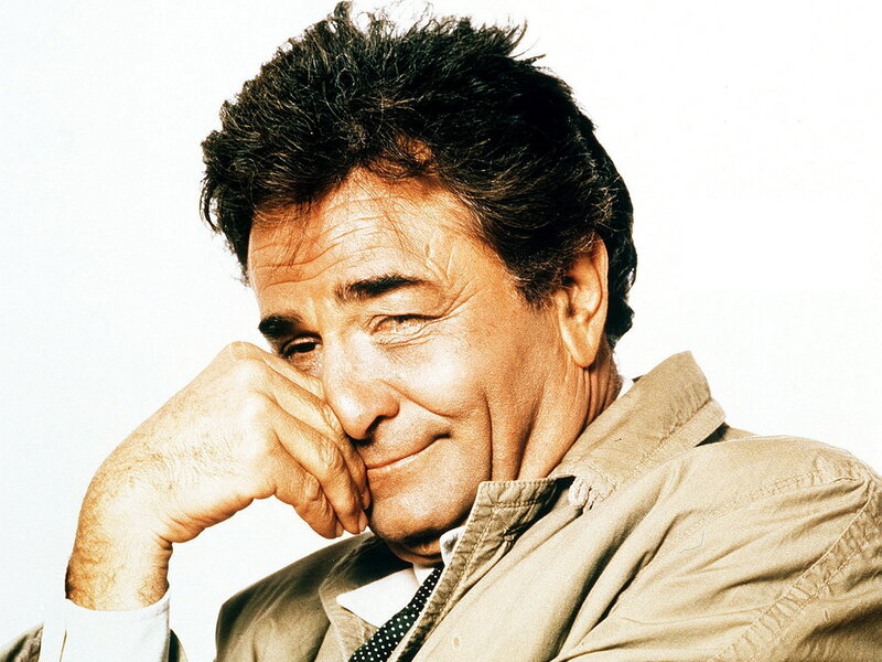 Man with Dark Hair — Beige, Contemplative