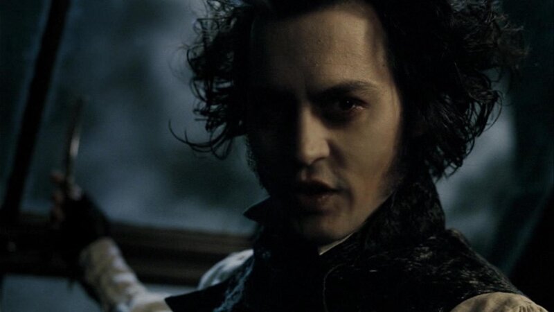 Man with Dark Hair — Black, Dramatic, Photograph, Knife