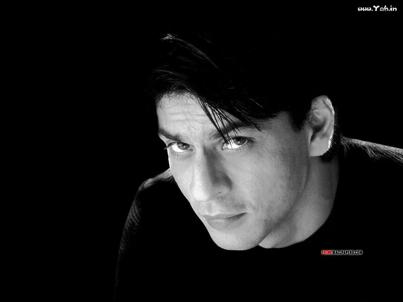 Man with Dark Hair — Black, Dramatic, Photograph