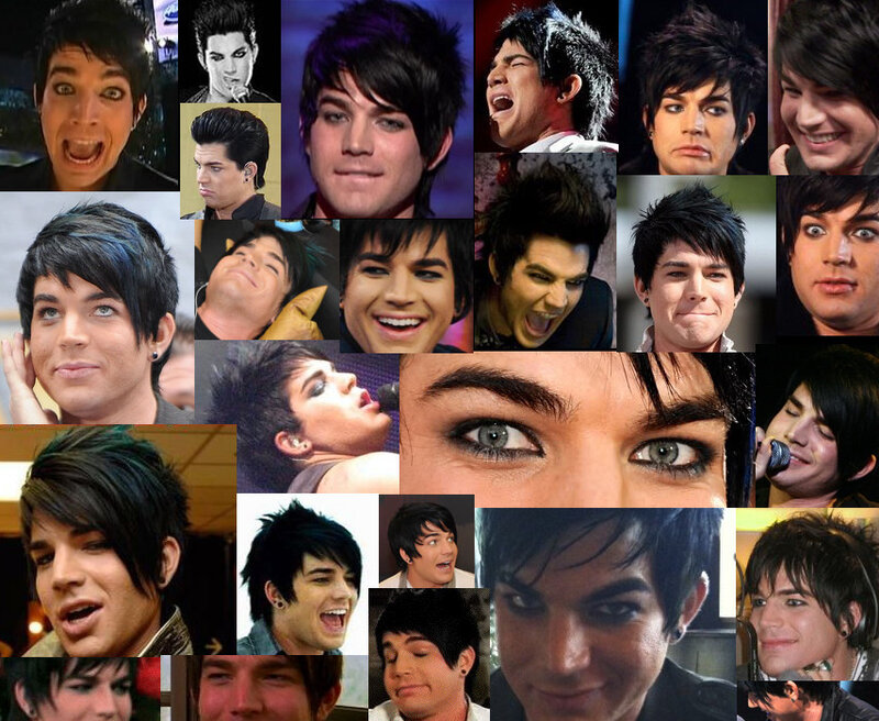 Man with Dark Hair — Black, Expressive