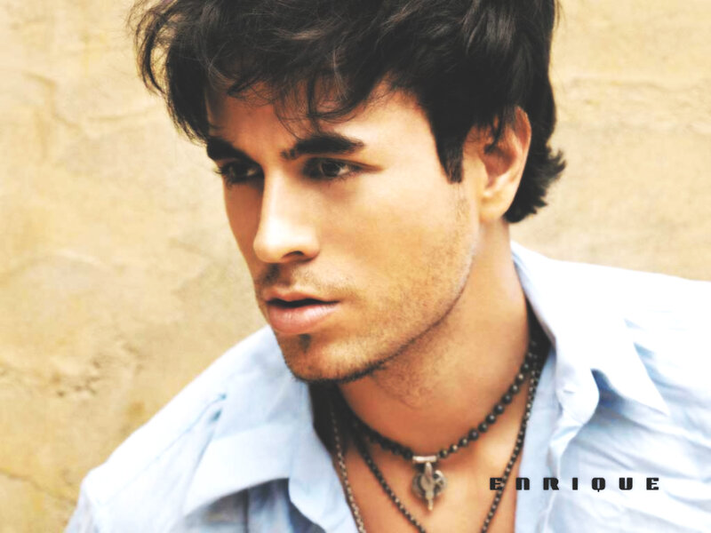 Man with Dark Hair — Blue, Contemplative, Photograph